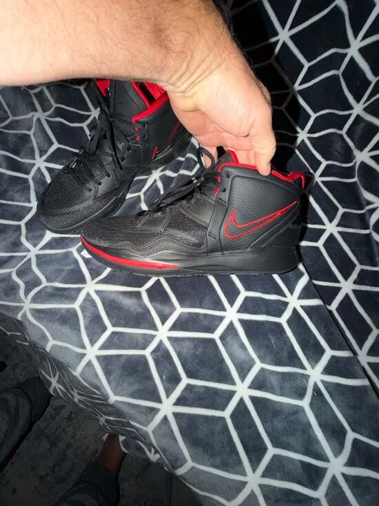 Nike Kyrie Infinity Black University Red Basketball Shoes Size 12 main image 7